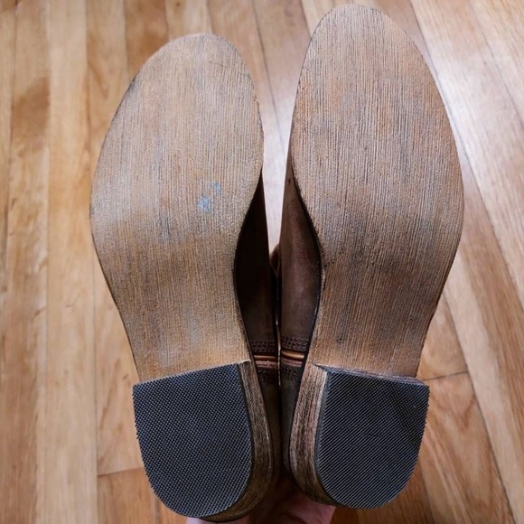 Santa Fe Boot Co Leather Suede Cowboy Boot Western Boho Bootie Womens size 8 NWT - Picture 4 of 7